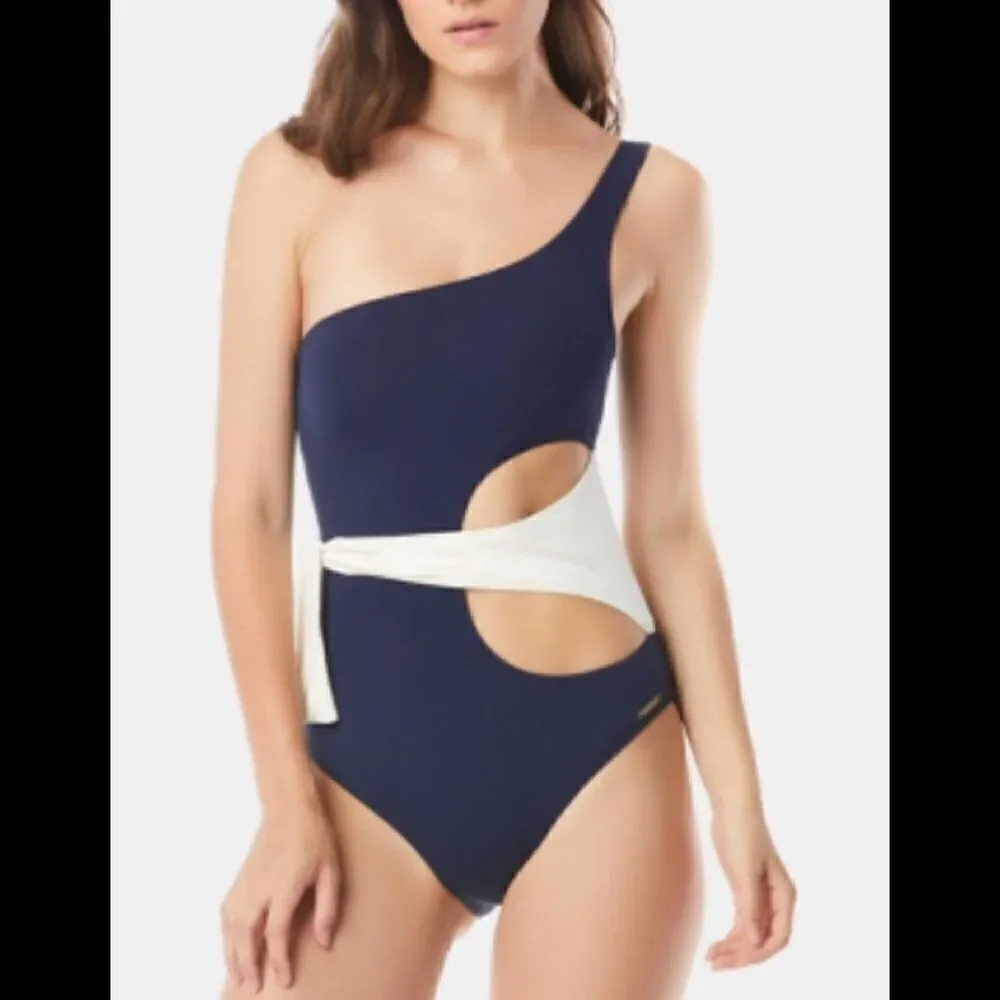 Vince Camuto one shoulder swimsuit
